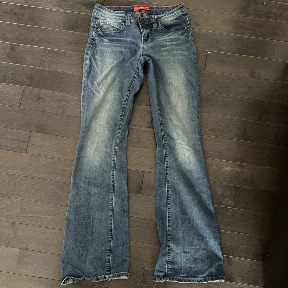 YMI Dark Blue Flare Jeans